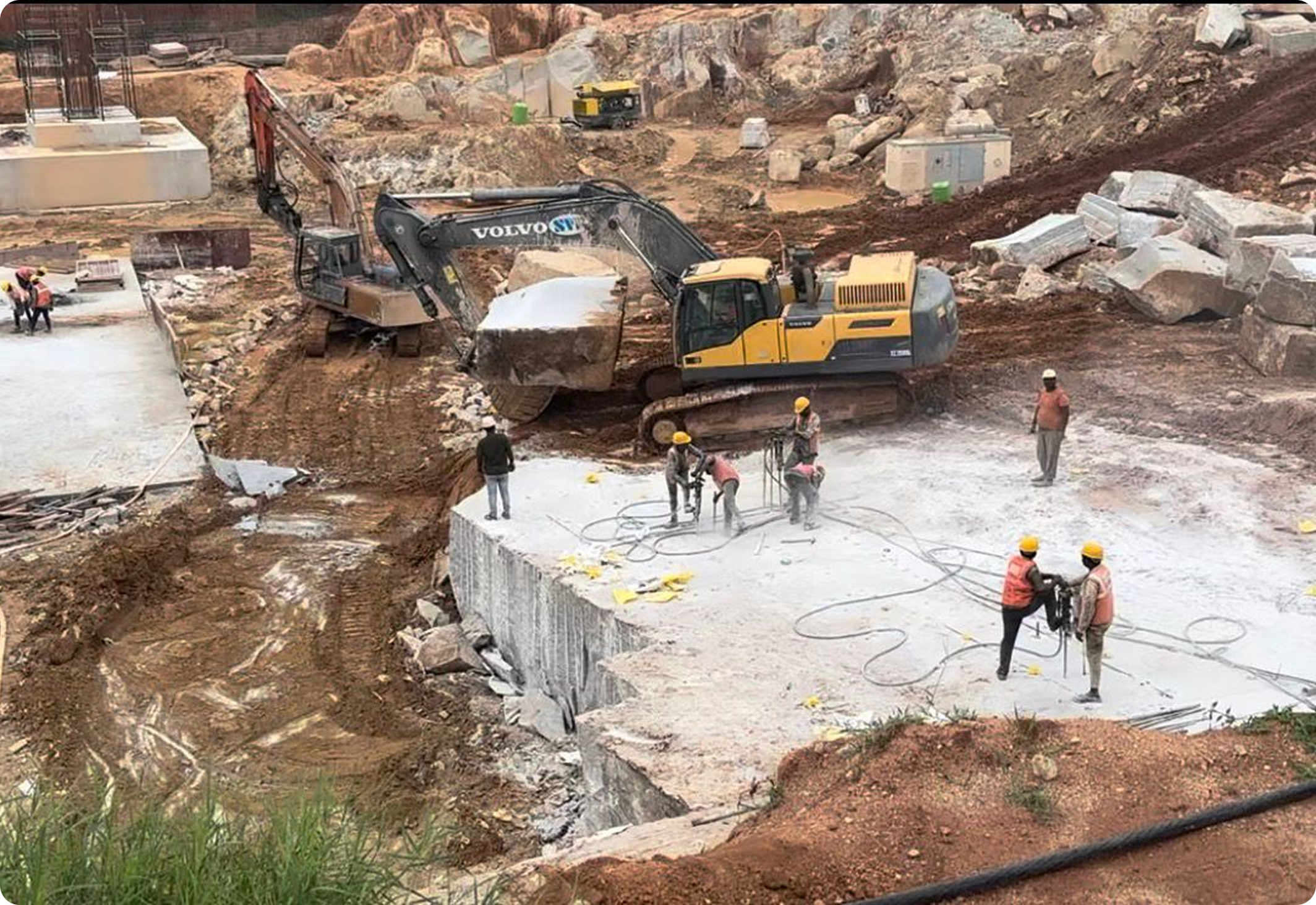 Soil & Rock Excavation Contractors | SVB Infra Projects